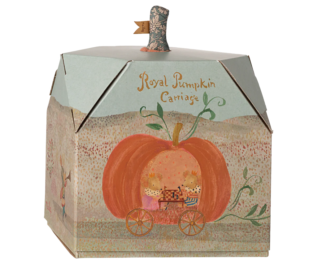 Maileg Royal Pumpkin Carriage - Mouse *