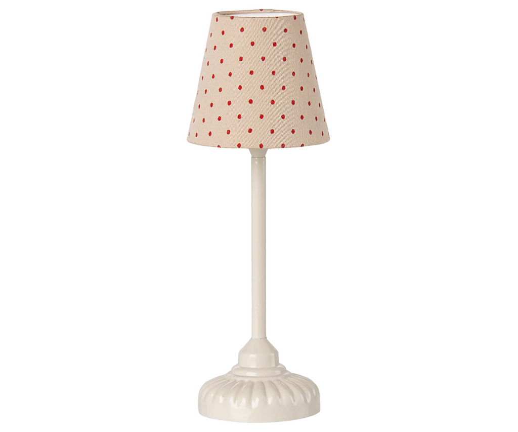 Maileg - Vintage floor lamp | Mouse - Sand