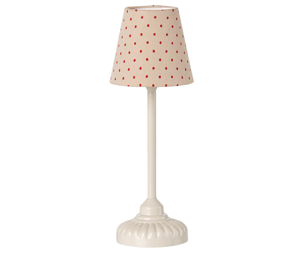 Maileg - Vintage floor lamp | Mouse - Sand