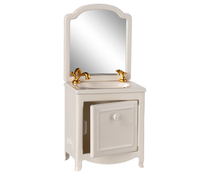 Maileg Vintage Chair, Mouse - Off White