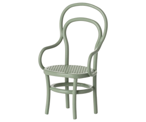 Maileg Vintage Chair, Mouse - Mint