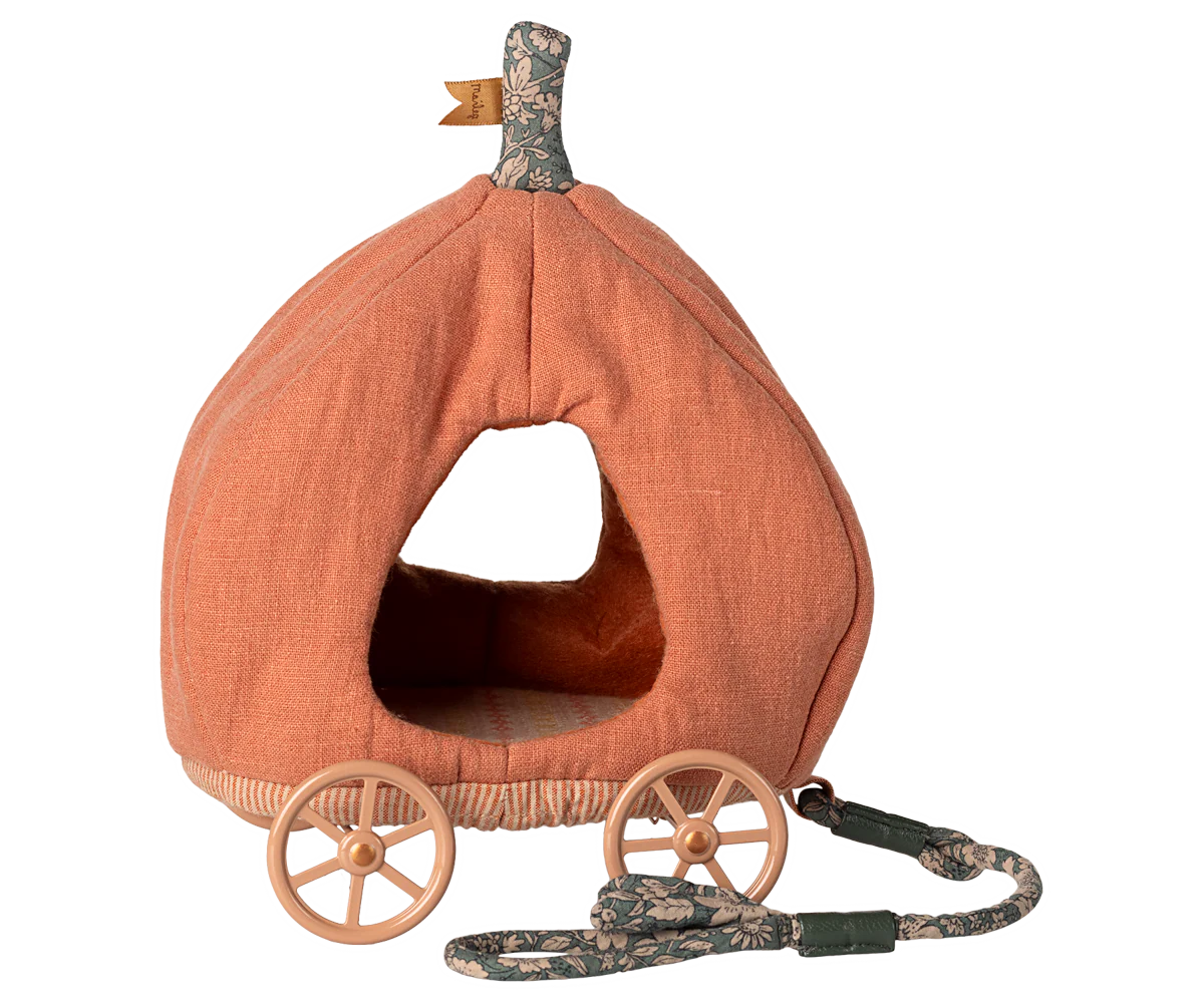 Maileg Royal Pumpkin Carriage - Mouse *