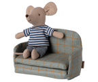 Maileg Sofa Bed, Mouse - Checker