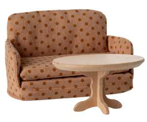 Maileg Sofa Bed, Mouse - Dots