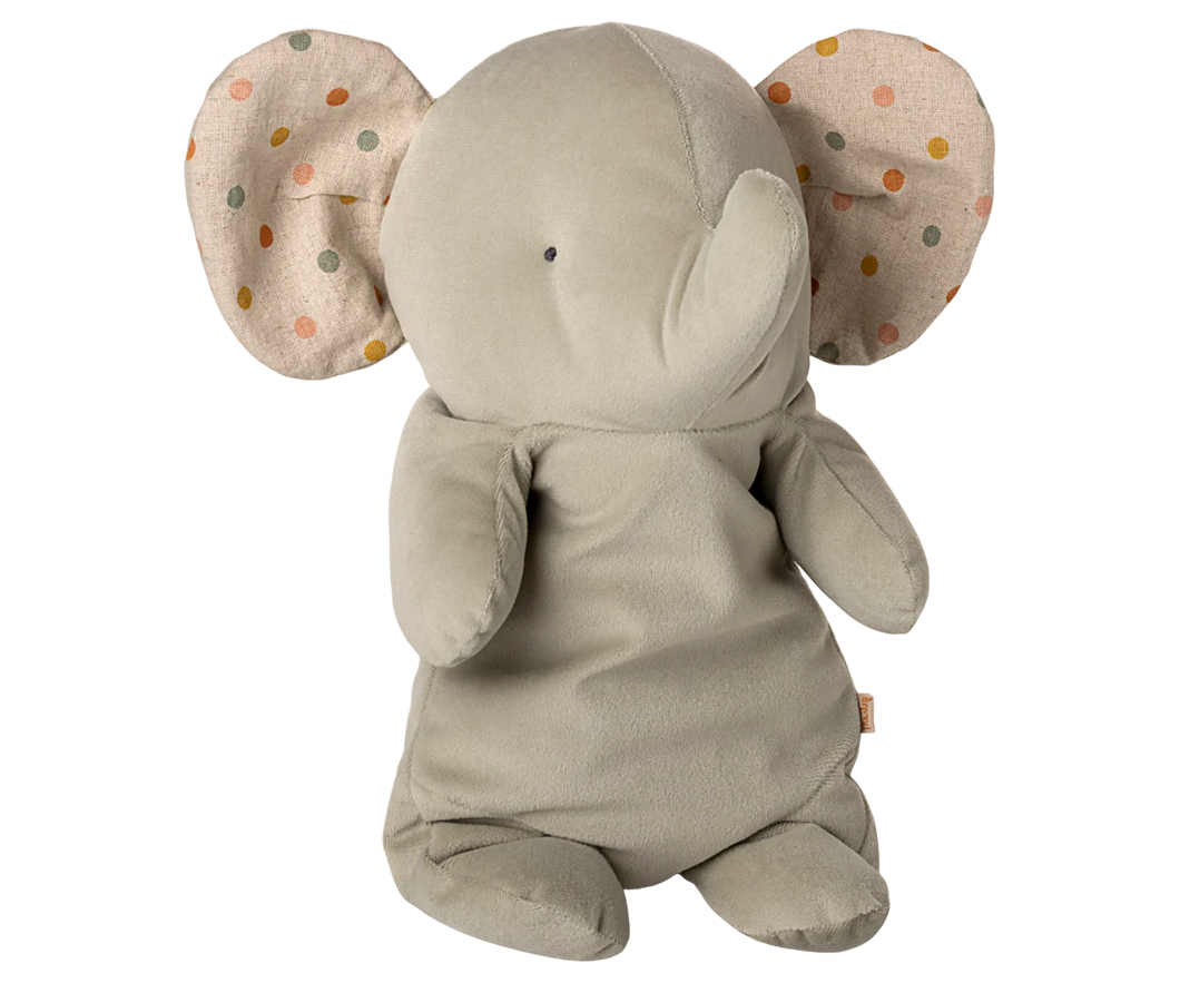 Maileg - Safari Friends Elephant, Medium - Iron Grey