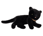 Maileg Sleeping Kitten Plush, Medium | Black