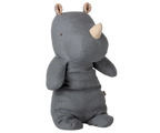 Maileg Safari Friends - Medium Rhino | Dusty Blue