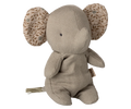 Maileg Safari Friends Elephant, Mini | Iron Grey