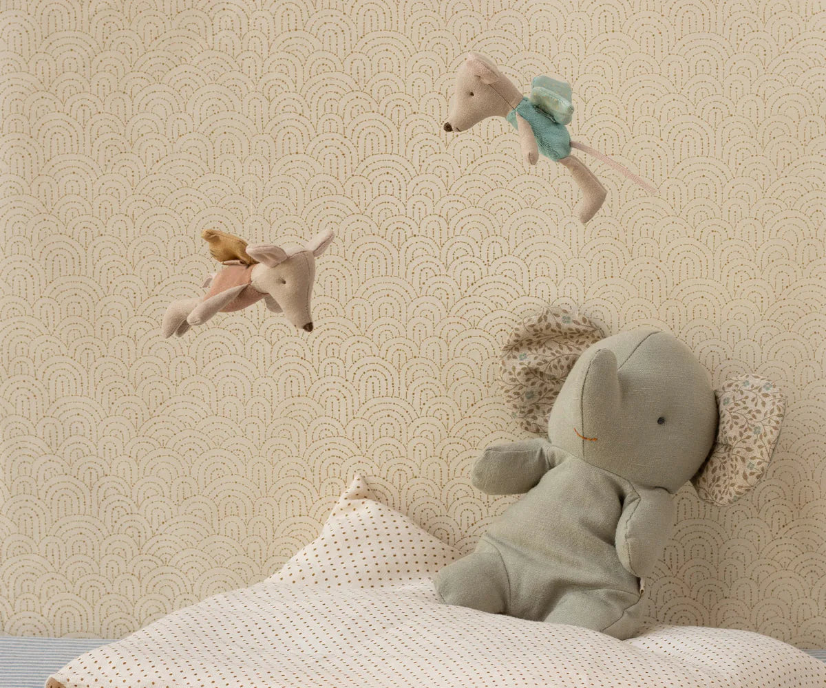 Maileg Fairy Mouse, Little - Mint