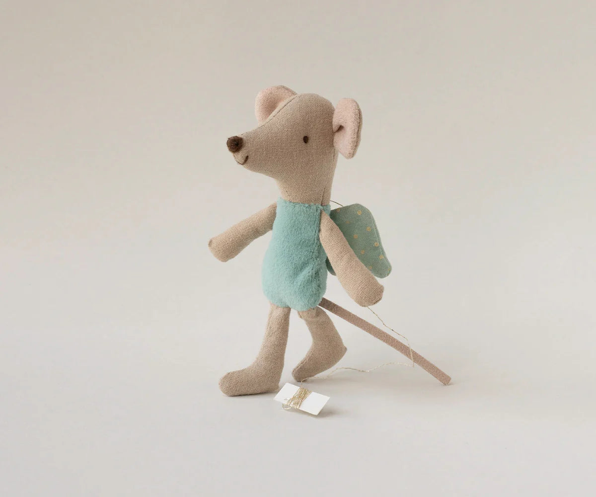 Maileg Fairy Mouse, Little - Mint