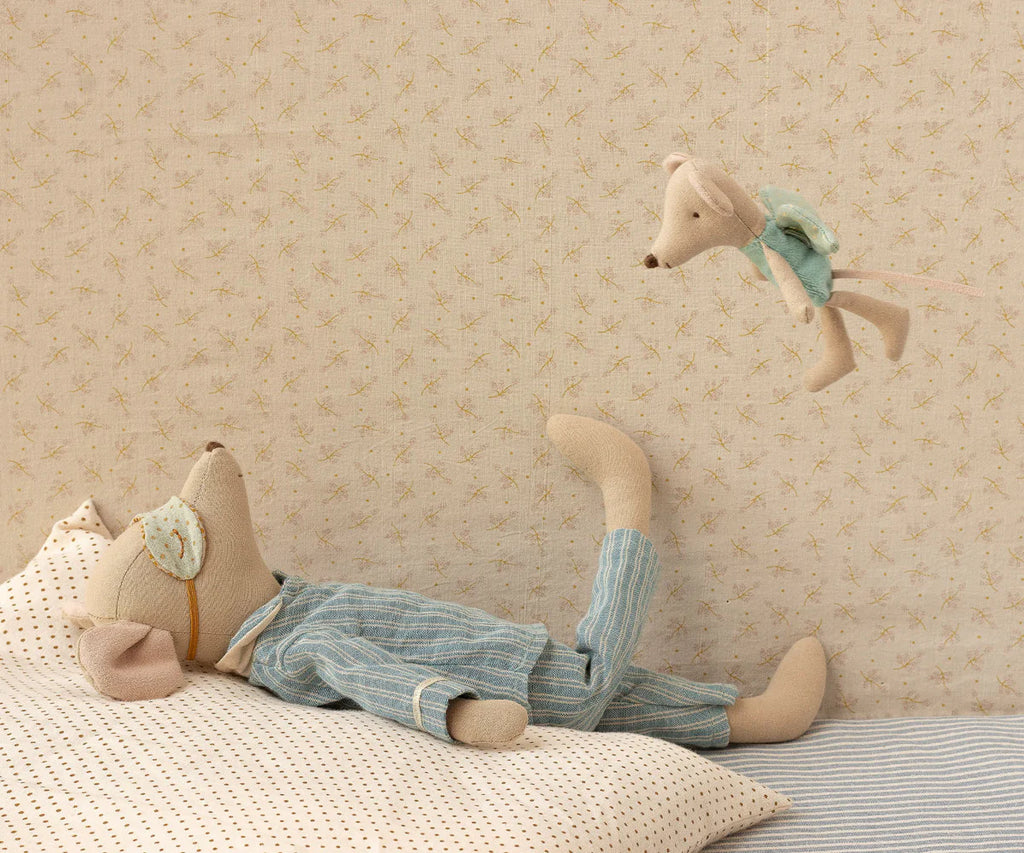 Maileg Fairy Mouse, Little - Mint