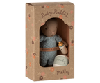 Maileg Rabbit Set, Micro | Brown/Blue