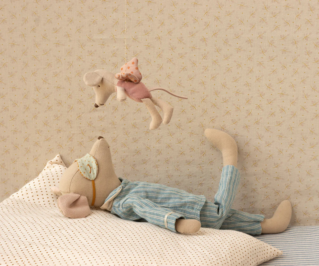 Maileg Fairy Mouse, Little - Rose