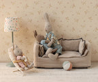 Maileg Rabbit Set, Micro | Sand/Rose