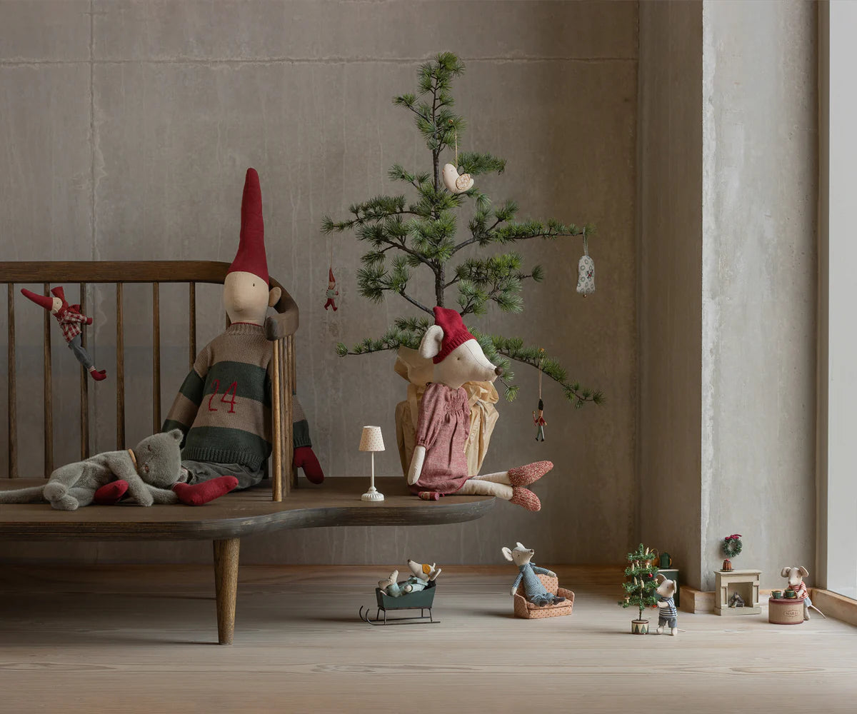 Maileg Christmas Mouse, Maxi - Girl