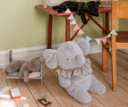 Maileg Sleeping Kitten Plush, Medium | Black