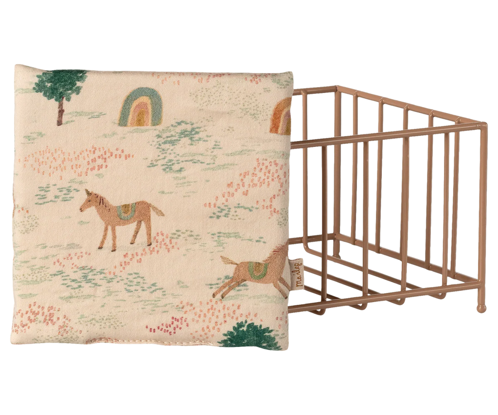 Maileg - Playpen - Micro | Dark powder