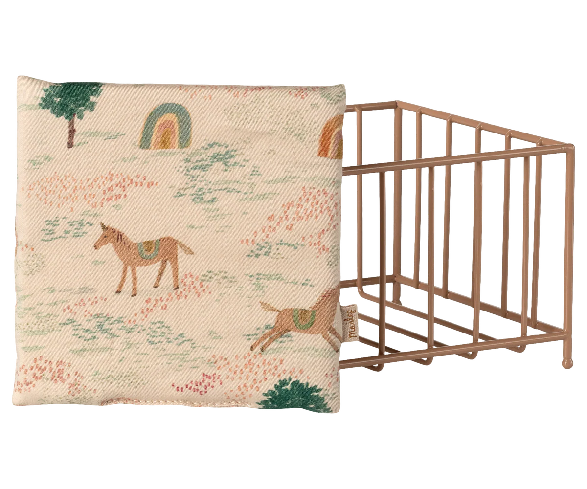 Maileg - Playpen - Micro | Dark powder