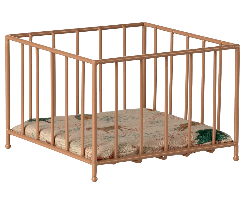 Maileg - Playpen - Micro | Dark powder