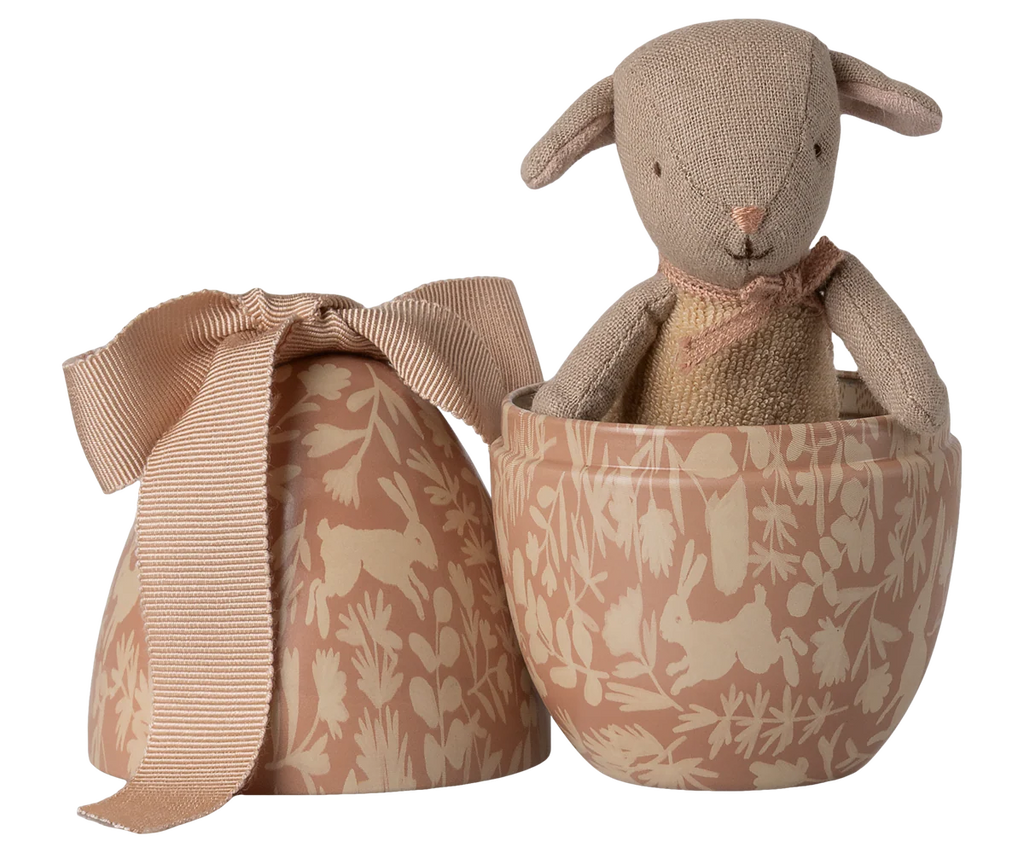 Maileg Easter Egg with Micro Lamb - Small | Powder