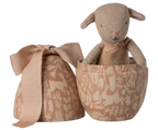 Maileg Easter Egg with Micro Lamb - Small | Powder