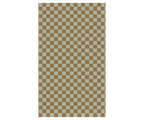 Maileg Gift Wrap - Checker | Mint + Ocher