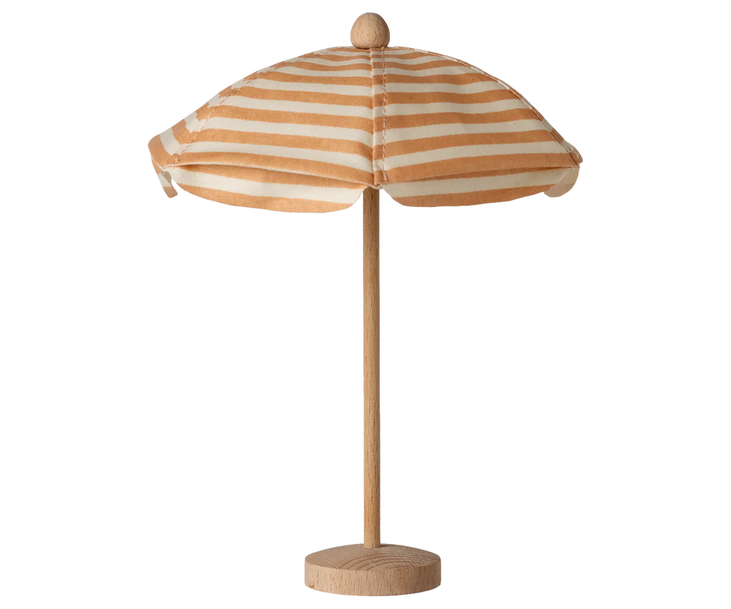 Maileg Beach Umbrella - Mouse | Soft Coral