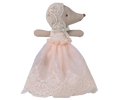Maileg Baby Mouse in Gown - Powder