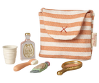 Maileg Toiletry Bag - Coral Stripe