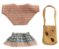 Maileg Clothes and Bag - Little Sister | Mouse