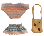 Maileg Clothes and Bag - Little Sister | Mouse