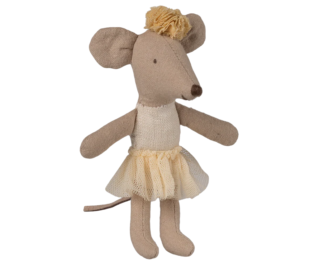 Maileg Ballerina Mouse - Little Sister | Off-White