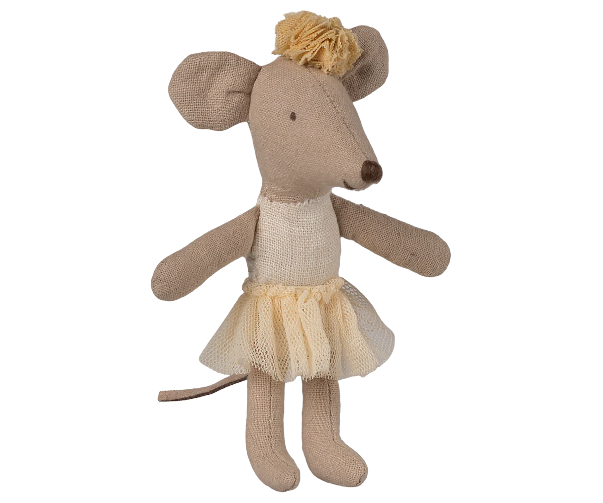 Maileg Ballerina Mouse - Little Sister | Off-White