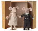 Maileg Wedding Mice Couple in Box - Mum and Dad