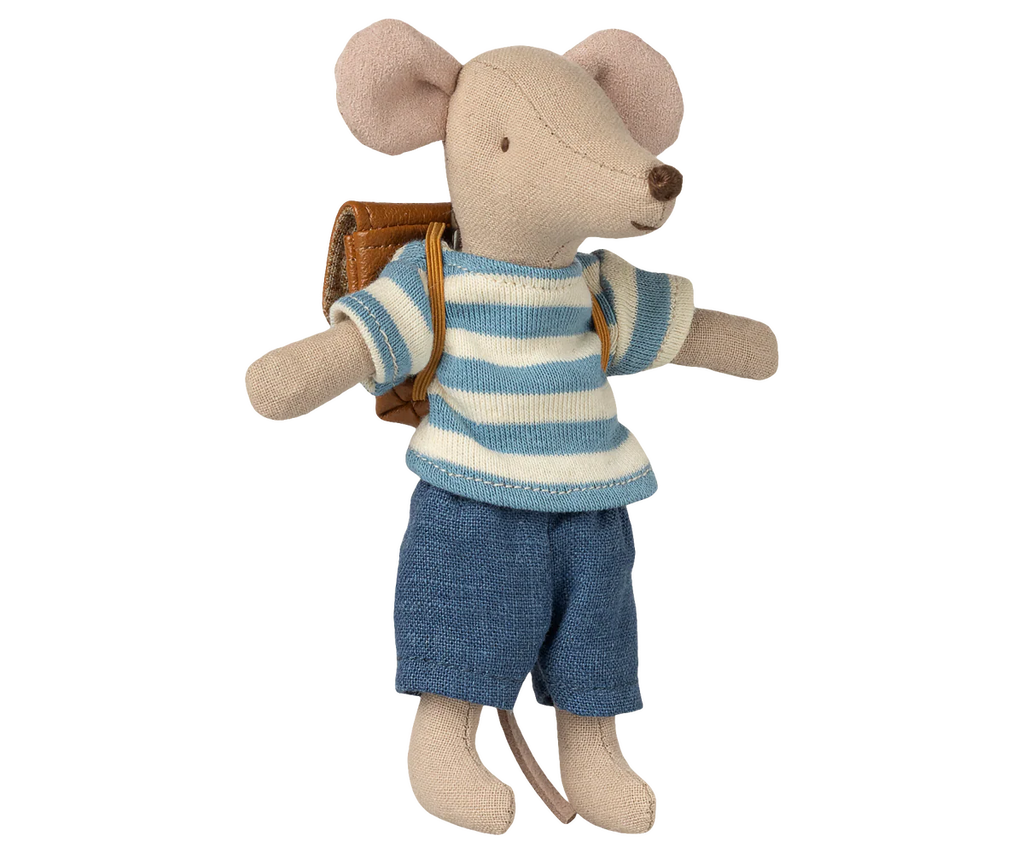 Maileg Tricycle Mouse - Big Brother | Brown