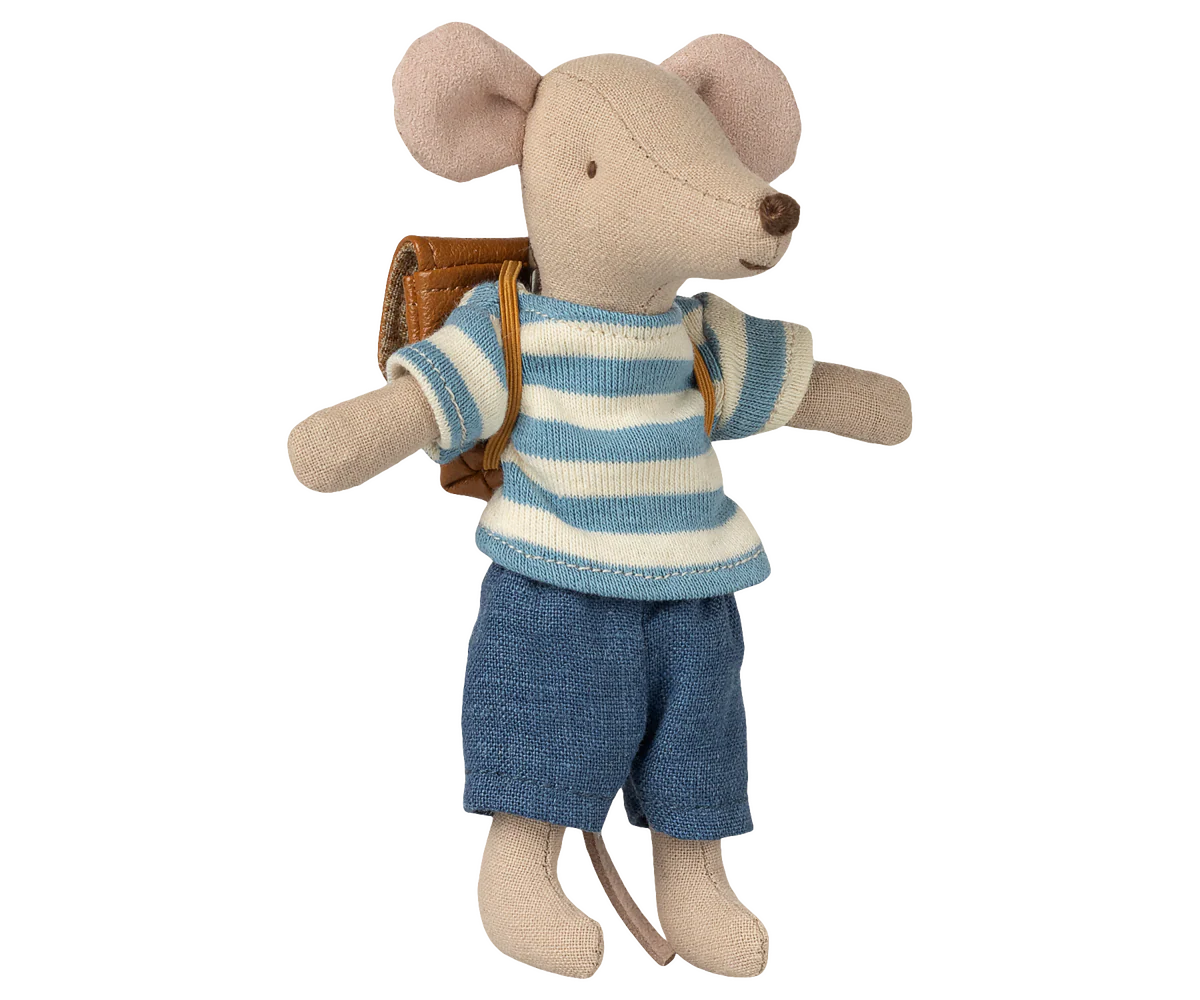 Maileg Tricycle Mouse - Big Brother | Brown