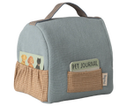 Maileg Pet Carrier | Dusty Blue