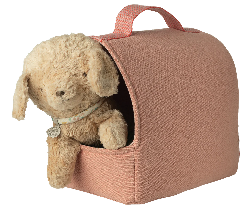 Maileg Pet Carrier | Coral