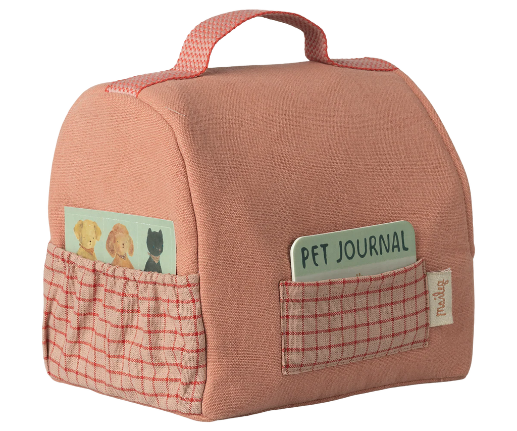 Maileg Pet Carrier | Coral