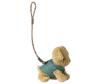 Maileg Pet Supply, Harness and Leash | Dark Mint