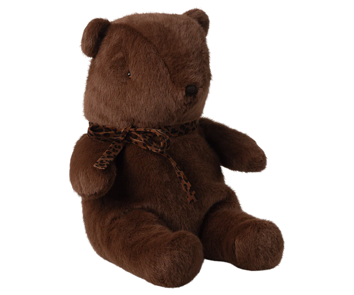 Maileg Teddy Bear Plus - Medium | Dark Chocolate