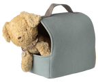 Maileg Pet Carrier | Dusty Blue