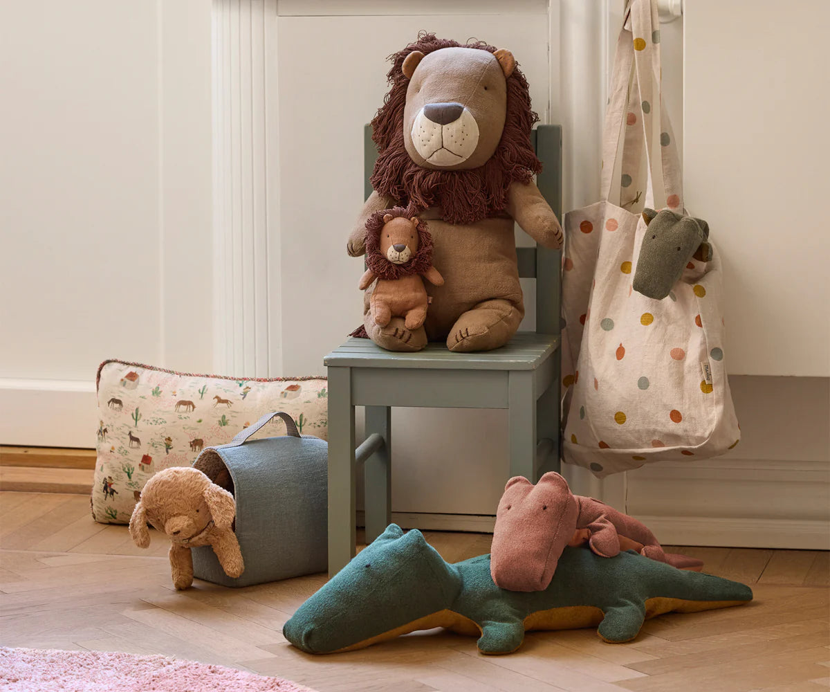 Maileg Pet Carrier | Dusty Blue