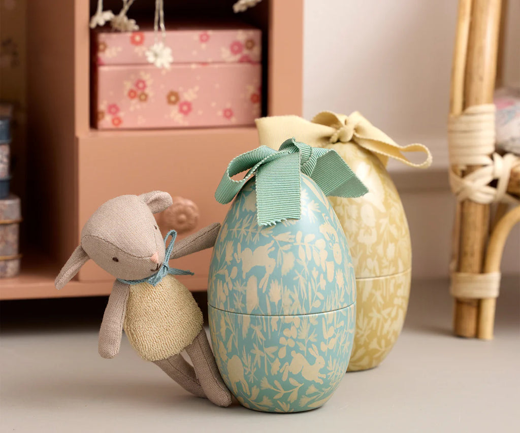 Maileg Easter Egg - Medium | Cream Yellow