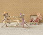 Maileg Ballerina Mouse - Little Sister | Off-White