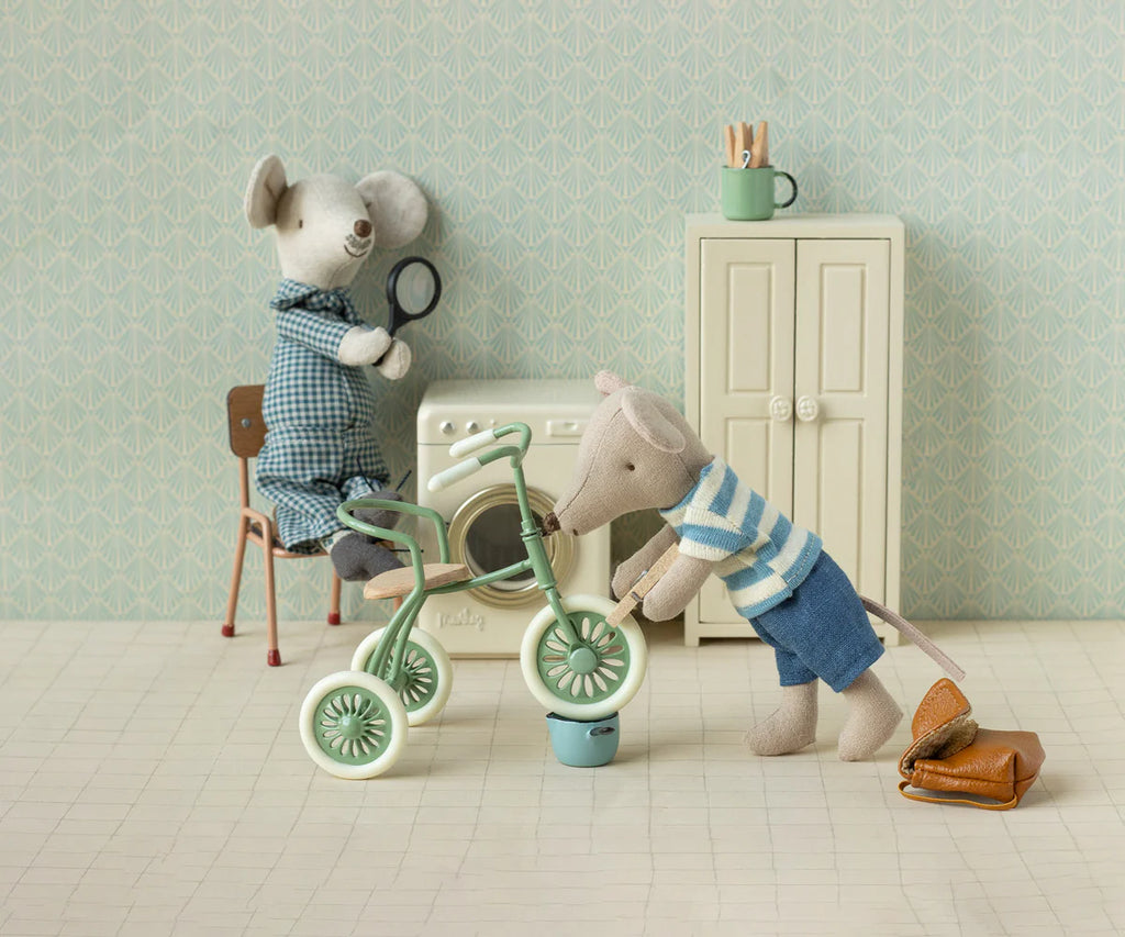 Maileg Tricycle Mouse - Big Brother | Brown