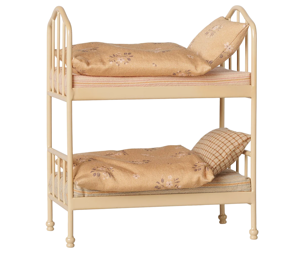 Maileg Bunk Bed - Mouse | Wheat