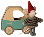 Maileg Christmas Mouse - Little Brother in Car Box