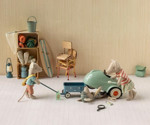 Maileg Mouse Car - Light Mint