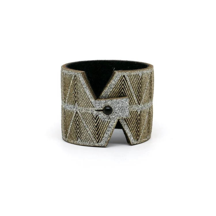 Oropopo Chevron Bracelet | Silver